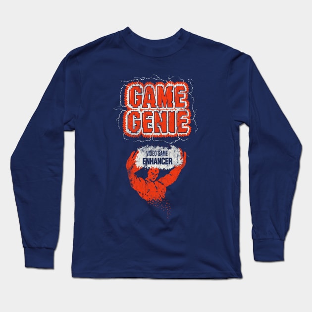 Game Genie Long Sleeve T-Shirt by WizzKid